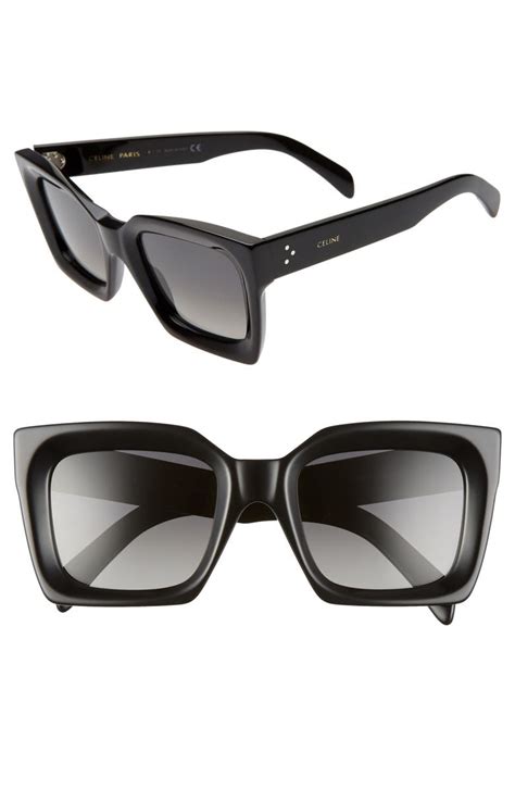 51mm square sunglasses celine|where to buy Celine sunglasses.